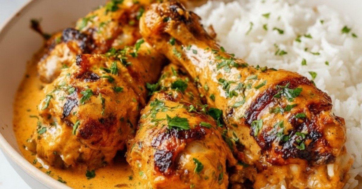 Cozy & Comforting Creamy Paprika Chicken with Rice