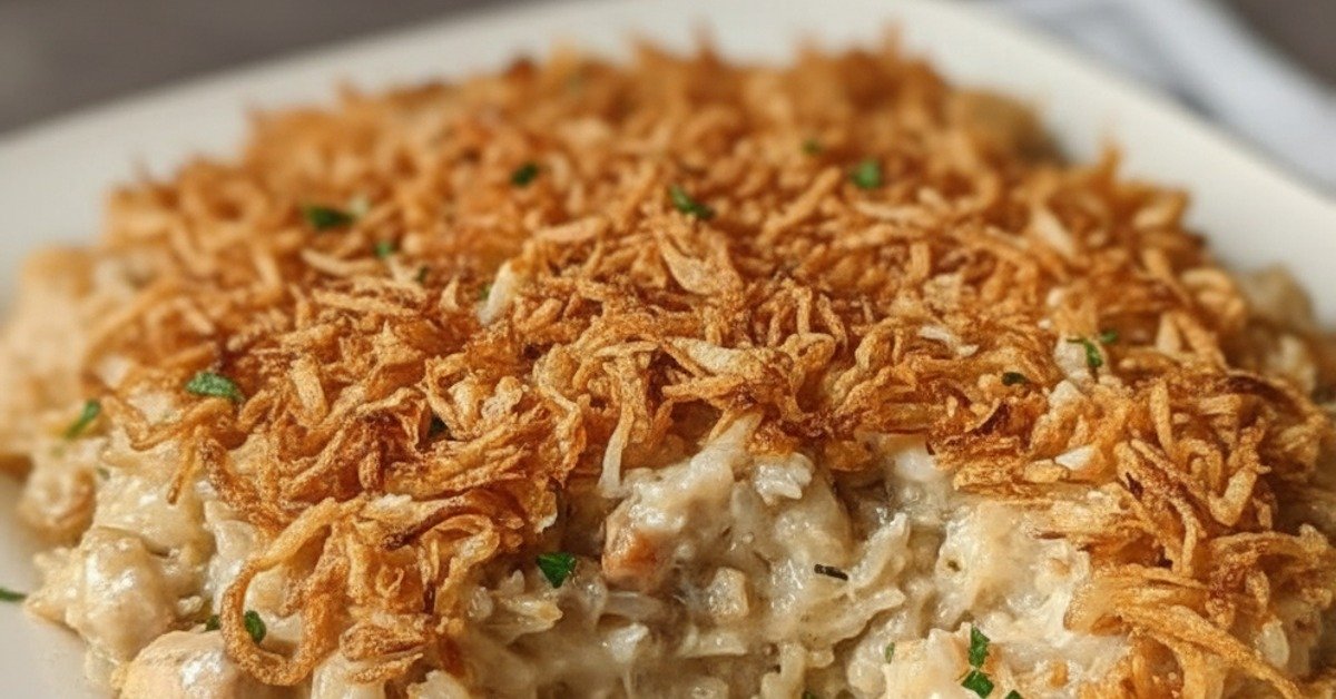 Cozy Easy French Onion Chicken Rice Bake: Your New Family Favorite!