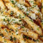 crispy air fryer garlic parmesan fries your new favorite side featured