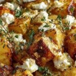 easy lemon feta roasted potatoes a taste of greece at home featured