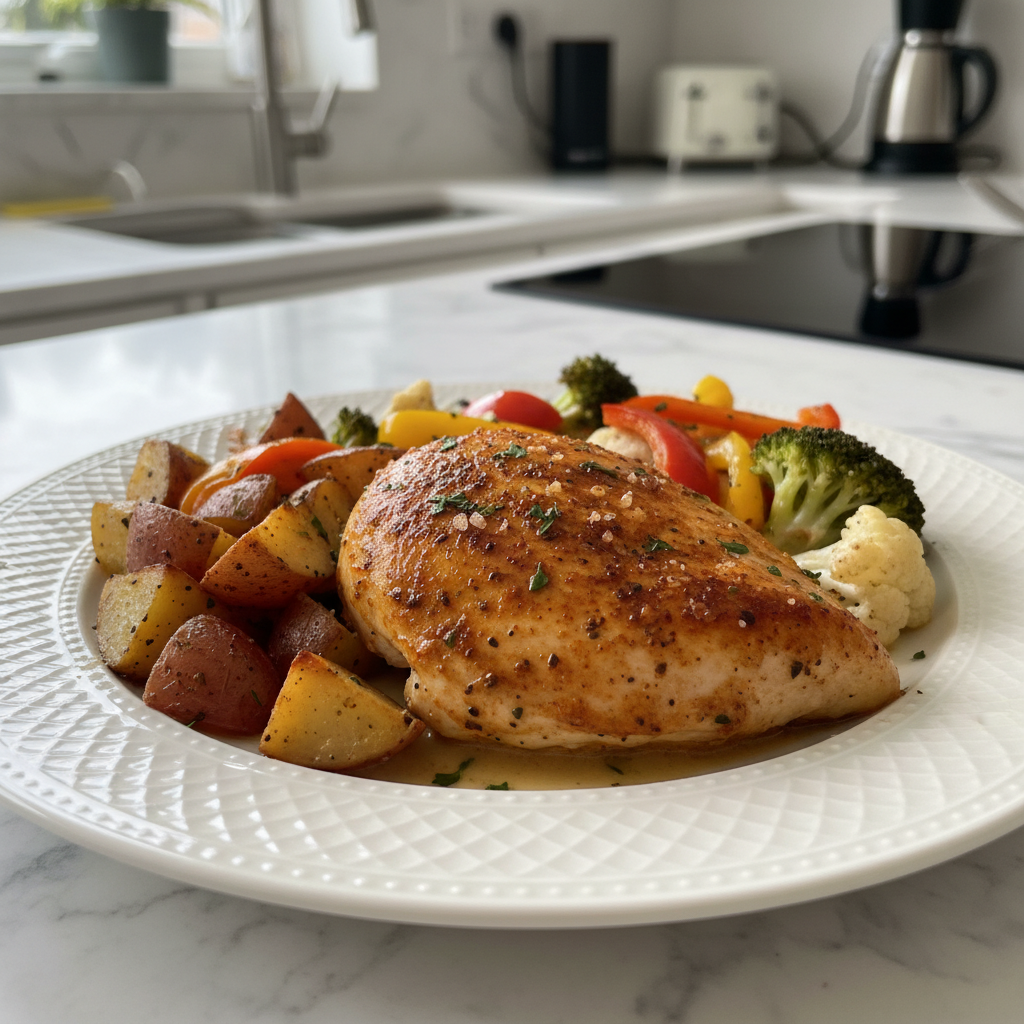 Easy Oven Baked Paprika Chicken Dinner: My Weeknight Go-To 4 Recipe image