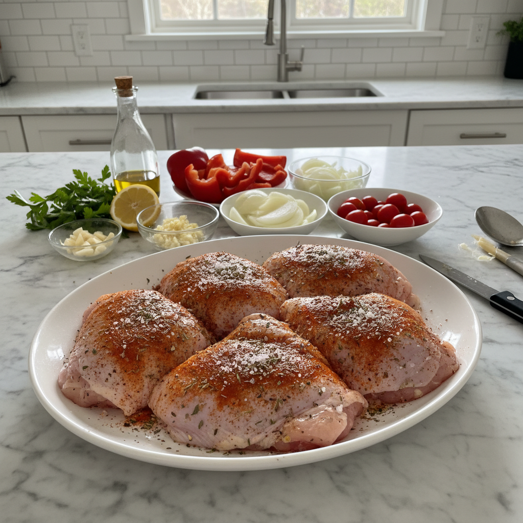 Easy Oven Baked Paprika Chicken Dinner: My Weeknight Go-To 5 Recipe image