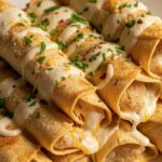 irresistible cheesy garlic chicken wraps a creamy delight featured