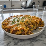 quick creamy ground beef casserole dinner featured