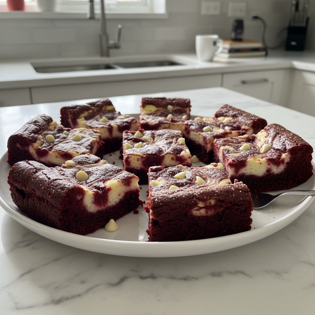The Ultimate Red Velvet Cheesecake Brownies You’ll Crave