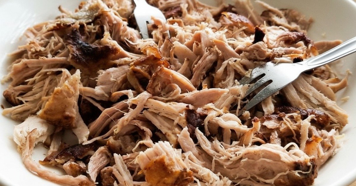 The Easiest Crockpot Pork Shoulder You’ll Ever Make!
