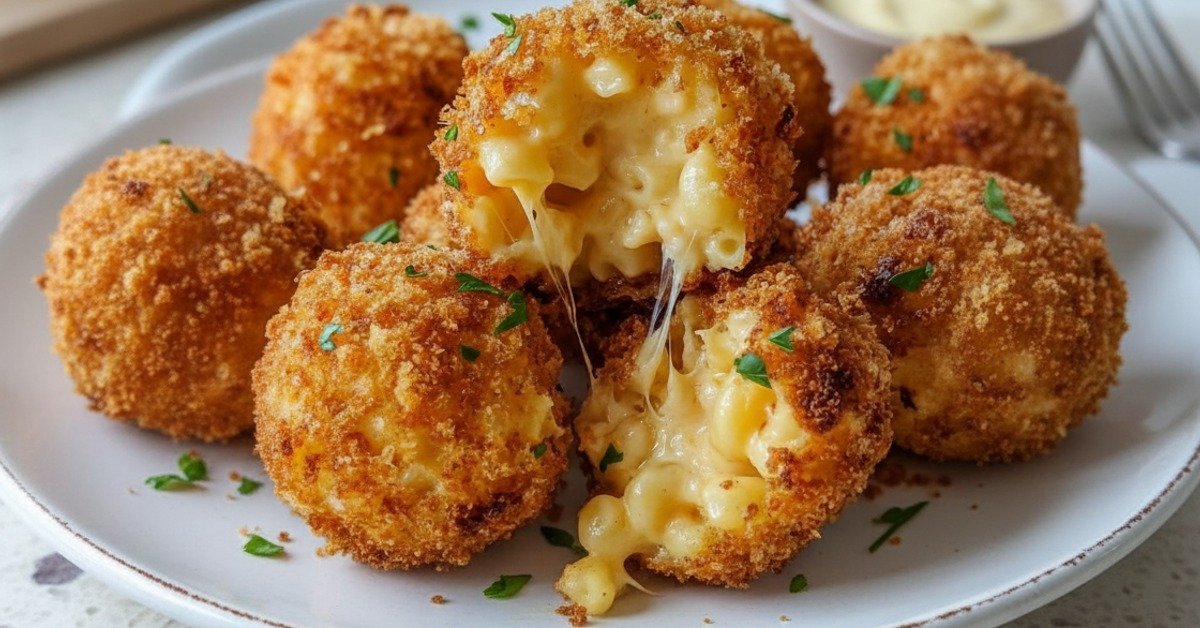 The Ultimate Cheesecake Factory Air Fryer Fried Mac and Cheese Balls