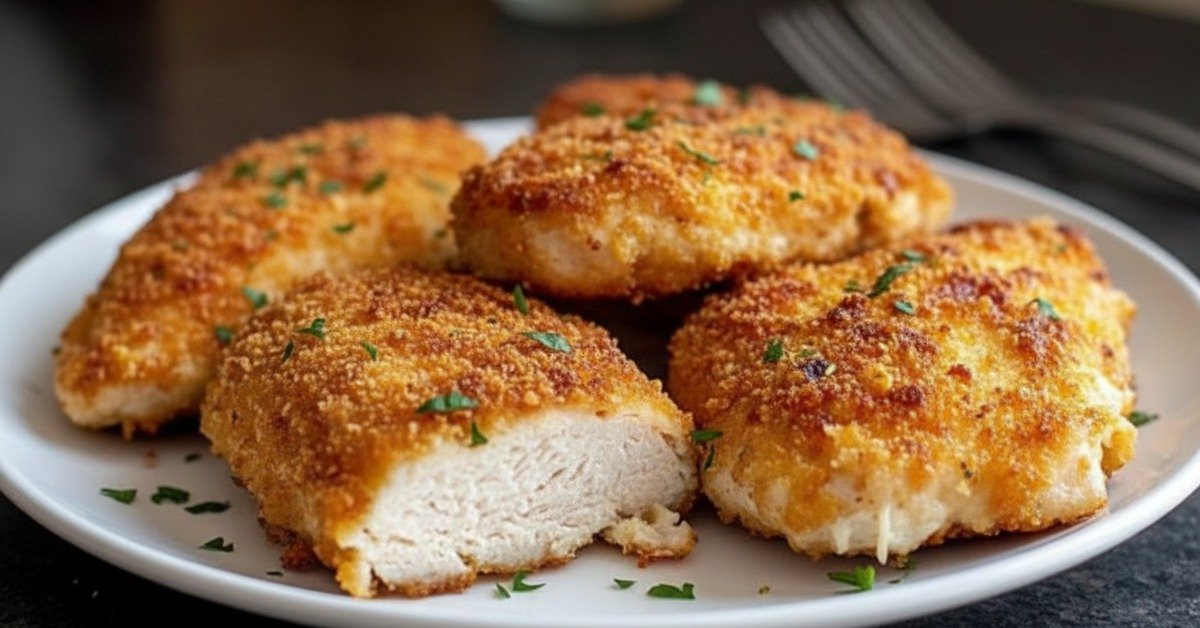 The Ultimate Crispy Air Fryer Parmesan Crusted Chicken Recipe You’ll Love