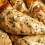 unbelievably easy creamy ranch chicken crock pot recipe featured