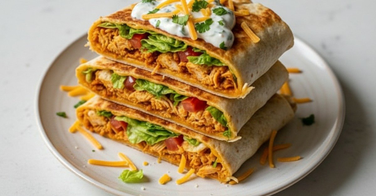 Unwrap Joy! The Best Chicken Crunch Wrap You’ll Ever Make