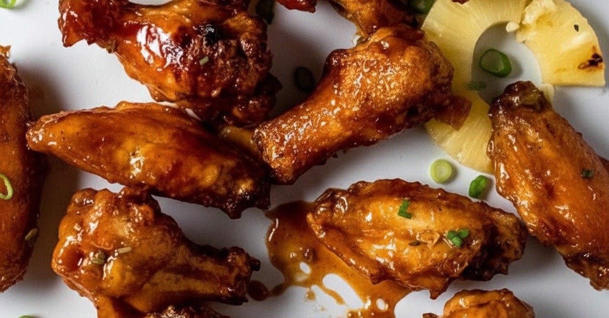 Irresistible Hawaiian-Style Chicken Wings: Sweet & Tangy Perfection 4 Recipe image