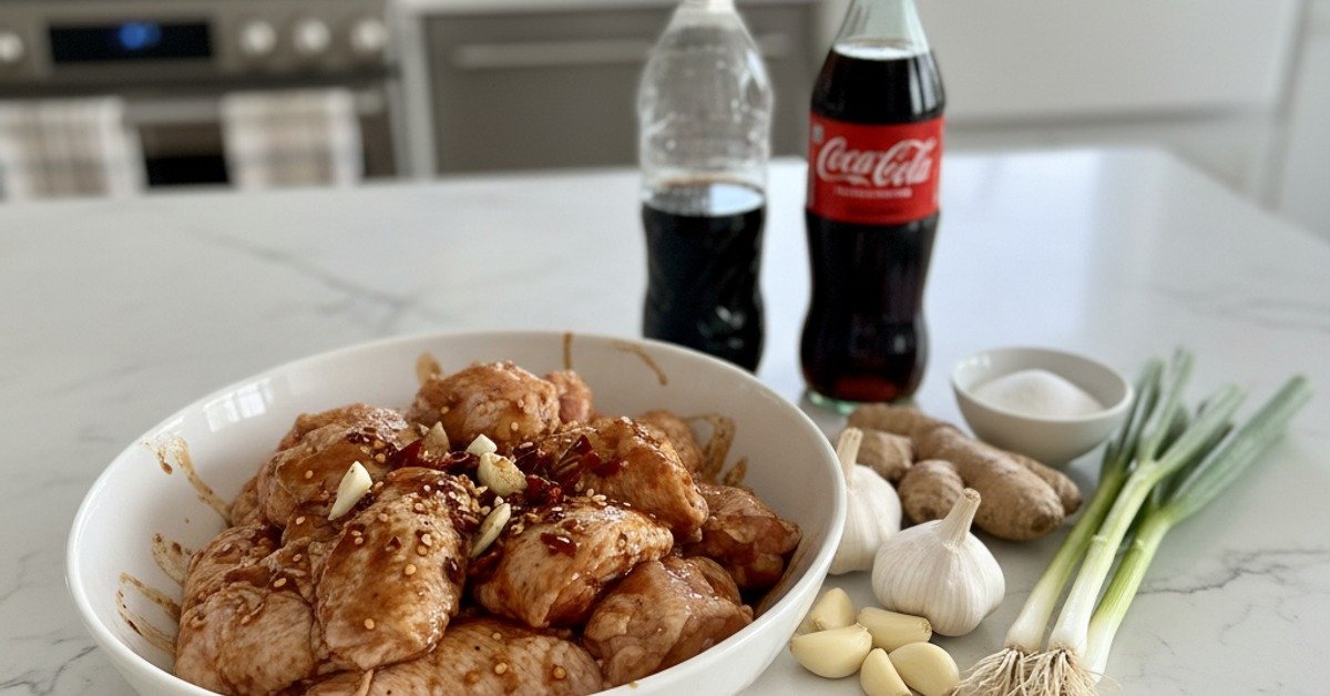 Irresistible Sticky Coca Cola Chicken Wings: A Crowd-Pleaser! 5 Recipe image