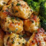 the ultimate air fryer chicken bites and broccoli for busy nights featured
