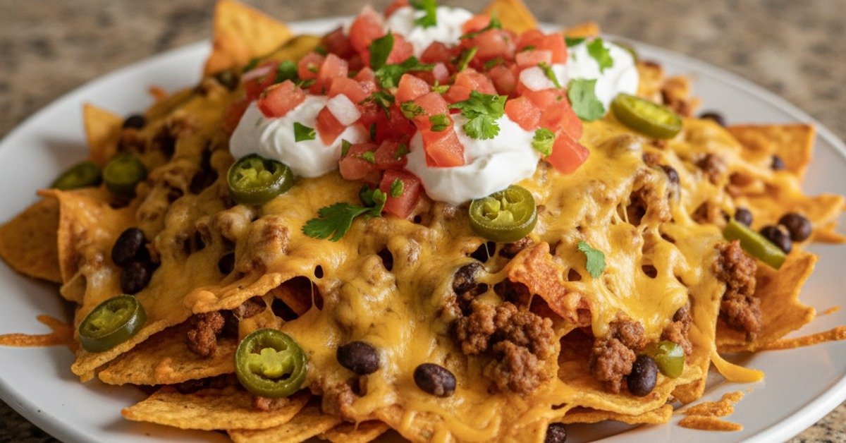 The Ultimate Oven-Baked Nachos: Crispy Perfection Awaits!