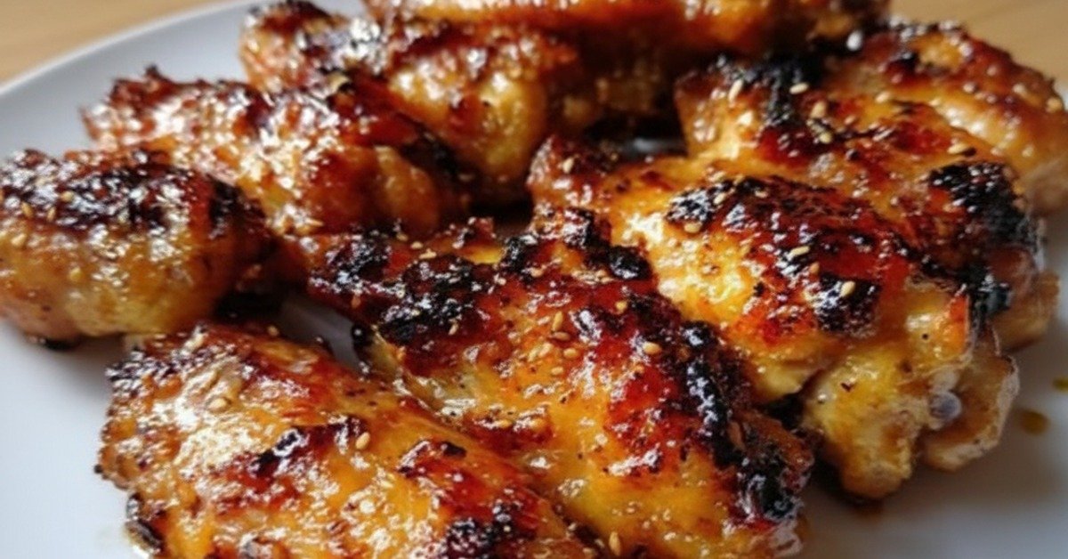 Unlock Flavor: Sticky Pineapple-Teriyaki Chicken Wings in 3 Steps!