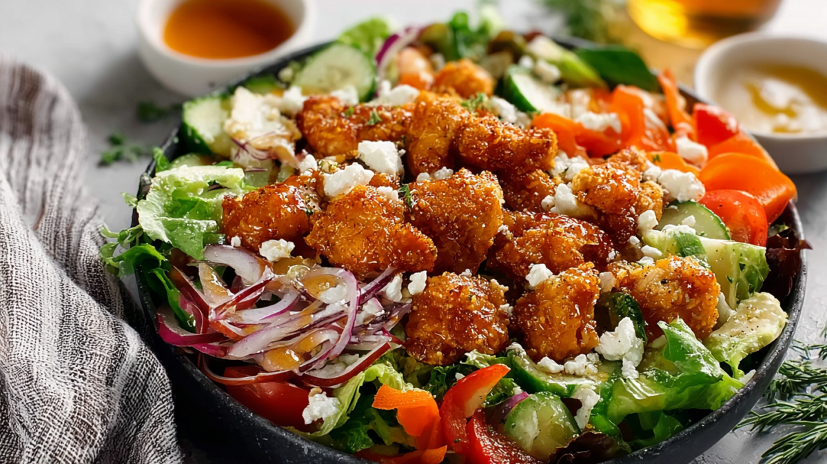 The Ultimate Hot Honey Chicken Salad You’ll Crave All Week