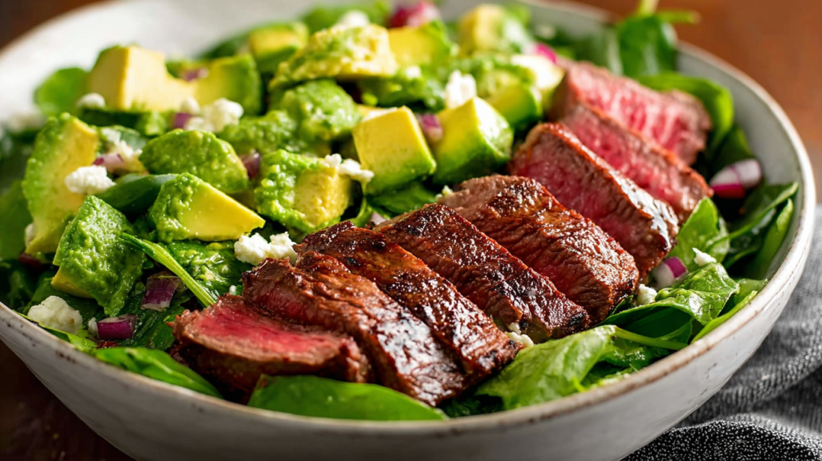 The Perfect Steak Avocado Salad You’ll Crave All Summer