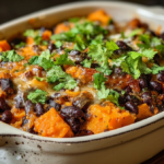 Sweet Potato and Black Bean Casserole