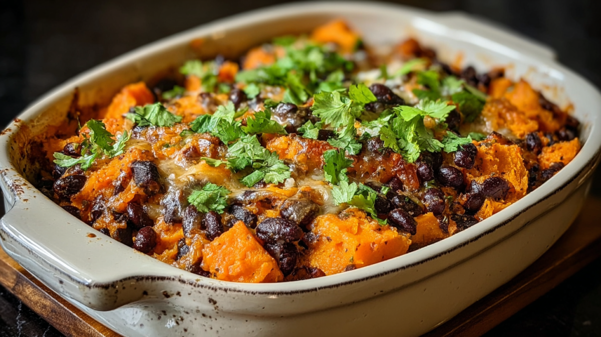 The Ultimate Sweet Potato and Black Bean Casserole You’ll Crave