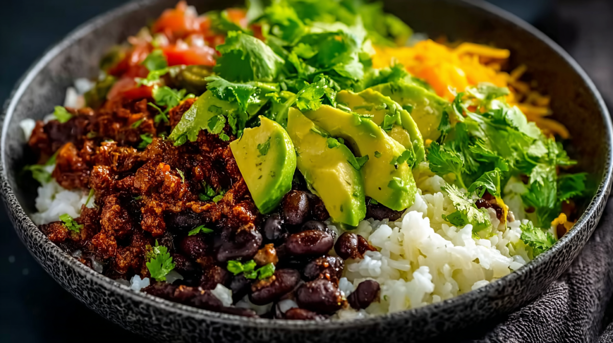 The Best Taco Rice Bowl with Black Beans You’ll Crave Daily